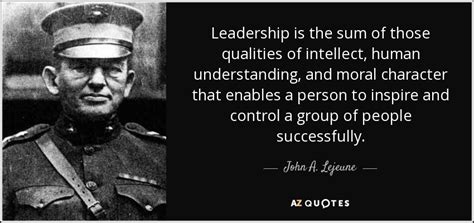 TOP 8 QUOTES BY JOHN A. LEJEUNE | A-Z Quotes