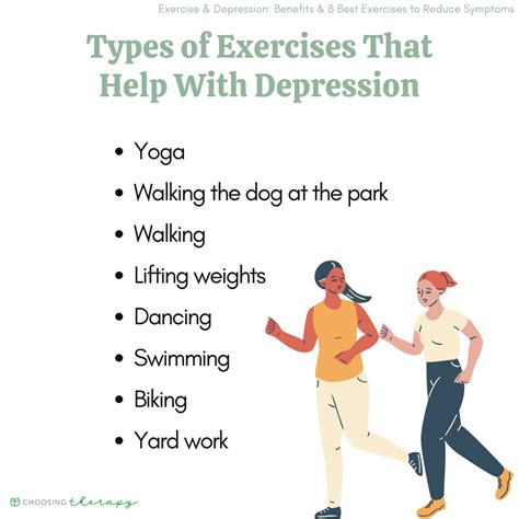 8 Exercises for Depression