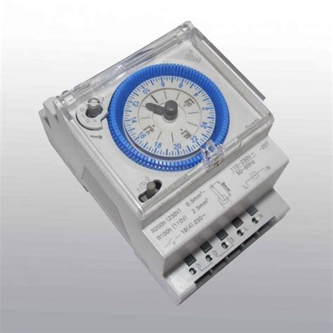 POOL TIME SWITCH ANALOGUE SWIMMING POOL TIMER WITH BACKUP BATTERY ...