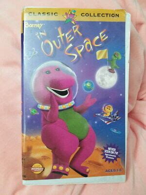 BARNEY IN OUTER SPACE VHS tape Classic Collection 1998 in case $25.00 ...