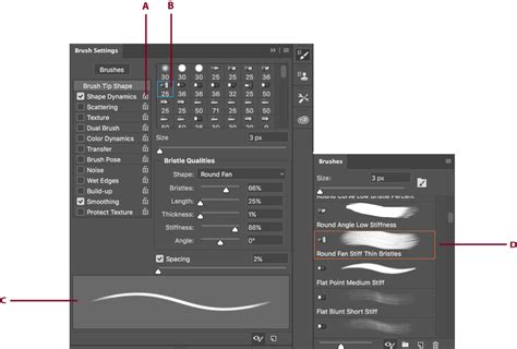 Create and modify brushes in Adobe Photoshop