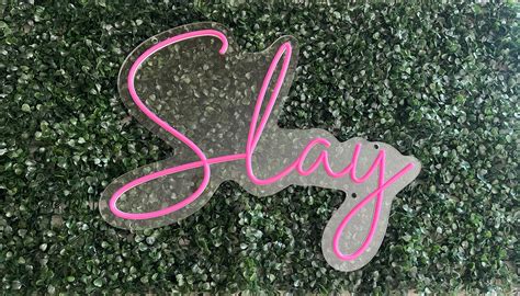 Slay Neon Sign Rupaul's Drag Race Drag Race Quote Drag - Etsy