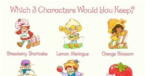 Strawberry Shortcake Characters