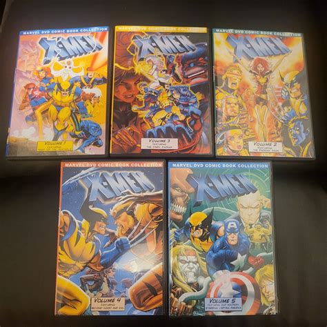 X-men Complete Animated DVD Series - Etsy