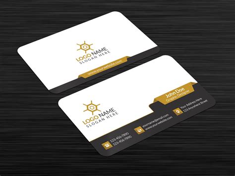 Modern Professional Business Card Template 2126993 Vector Art at Vecteezy