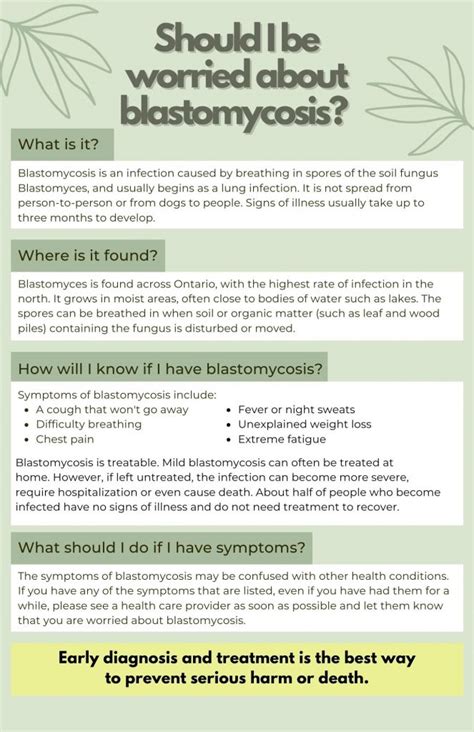 SHOULD I BE WORRIED ABOUT BLASTOMYCOSIS? – Mohawk Council of Akwesasne