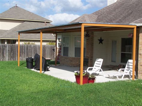 Custom Steel Patio Cover Awning New Braunfels Texas - Carport Patio ...