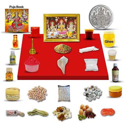 Buy Diwali Puja Kit / Diwali Poojan Samagri for Pooja Hindu Religion ...