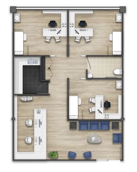 Echa un vistazo a mi proyecto @Behance: \u201cFloor plan rendering ...