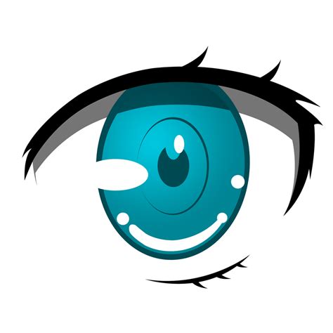 Anime eye by pen tool practice by PhilomathicDusk on DeviantArt