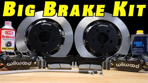 Brake Upgrade ~ How To Install a Big Brake Kit - YouTube