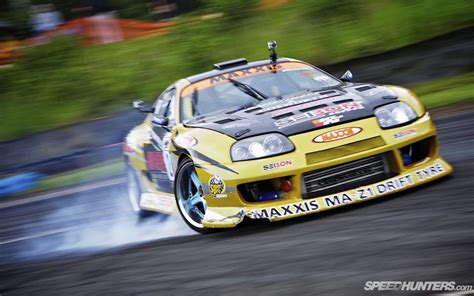 Toyota Supra Drift Smoke Motion Blur HD wallpaper | cars | Wallpaper Better