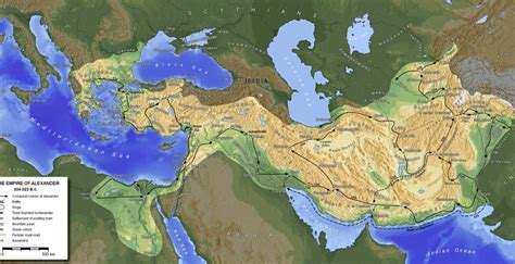 Digital Map Of Alexander The Great's Empire – Greek City Times