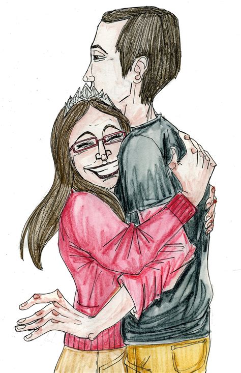 TBBT couples: Sheldon and Amy by giuliadrawsstuff on DeviantArt