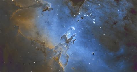 M16 The Eagle Nebula/Pillars of Creation | Telescope Live