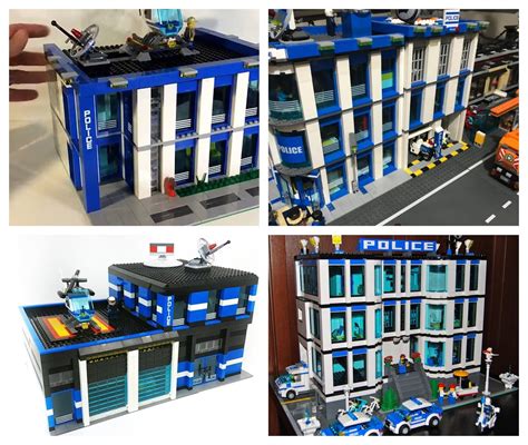 Bricks And Figures: My Police Station Building MOC using the King Brand ...