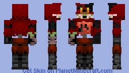 Twisted Foxy Minecraft Skin