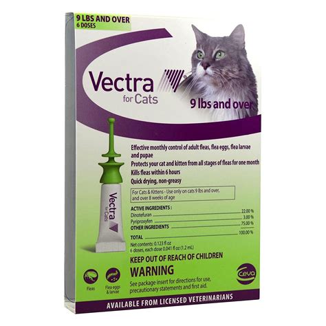 Vectra Topical Flea Treatment for Cats | BaxterBoo