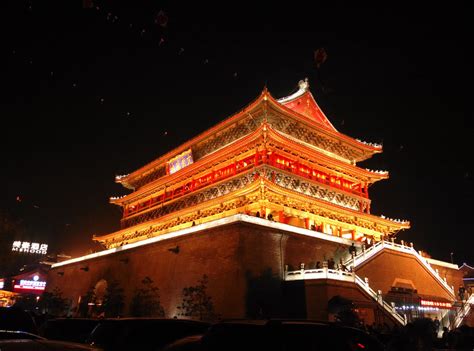 Drum-tower in Xi'an. China. by LAMENTObeyondthevoid on DeviantArt