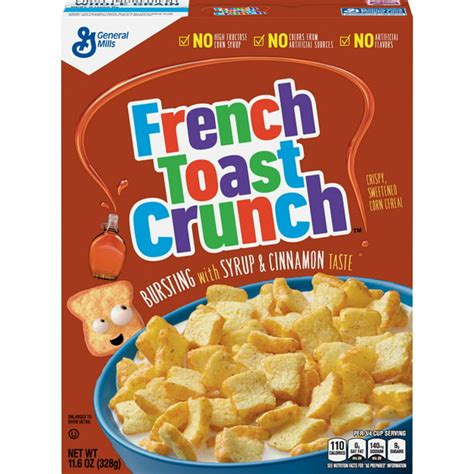 French Toast Crunch Breakfast Cereal, 11.6 oz, Box - Walmart.com ...