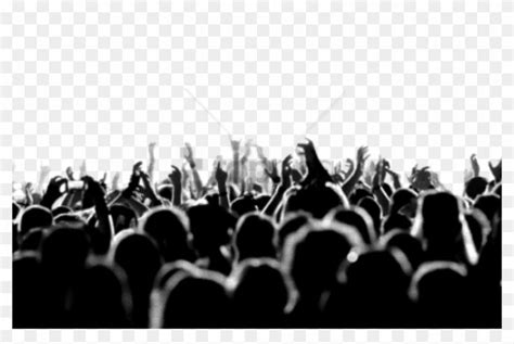 Free Png Crowd Png Png Images Transparent - Audience Crowd Silhouette ...