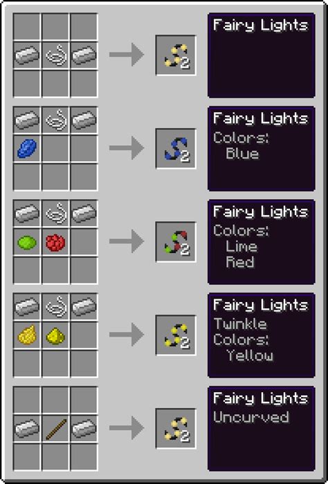 [1.7.10/1.7.2/1.6.4] [Forge] Fairy Lights Minecraft Mod