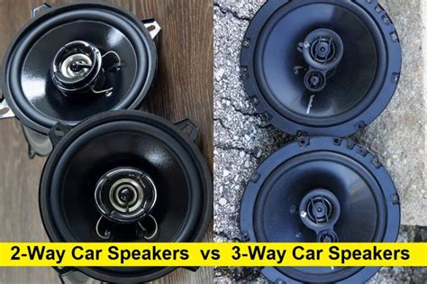 2-Way VS 3-Way Car Speakers: What’s the Difference? - Howstereo