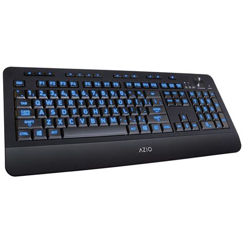 AZIO KB506W Vision Backlit Wireless Keyboard KB506W B&H Photo