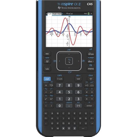 Texas Instruments Nspire CX II CAS Graphing Calculator TEXNSPIRECX2CAS ...