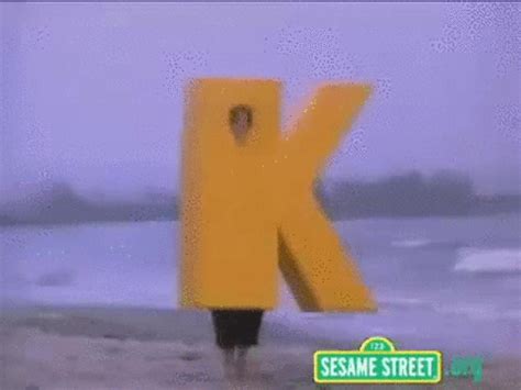 Sesame Street | K | Sesame street, Giphy, Cool gifs