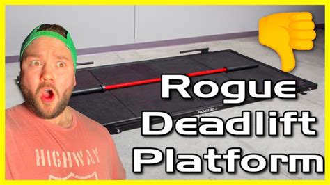 Why I Don’t Recommend The Rogue Deadlift Platform - YouTube