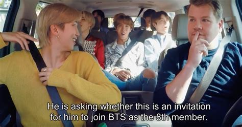 BTS Carpool Karaoke Video | POPSUGAR Celebrity