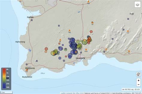 Decrease in earthquakes but land continues to rise - Iceland Monitor