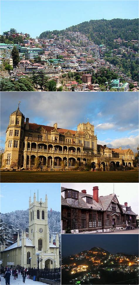 Shimla Tourist places list.