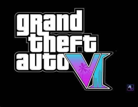 My design of the GTA 6 logo : r/GTA6