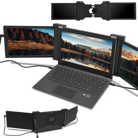 Buy Dual Portable Extended Monitor Laptop Screen Extender Triple Laptop ...