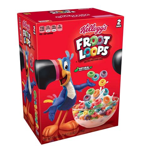 Kellogg's Froot Loops Cereal (43.6 oz.) - Walmart.com