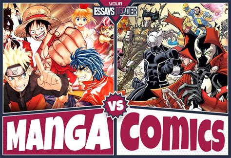 What Is Difference Between Manga and Comics | EssaysLeader