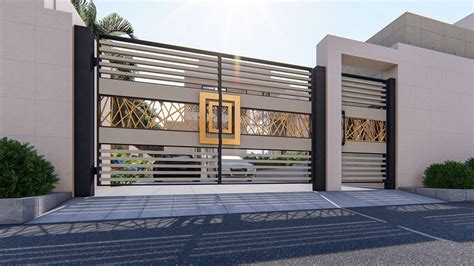 Iron Modern Gate Design 2020 For Home - pic-nexus