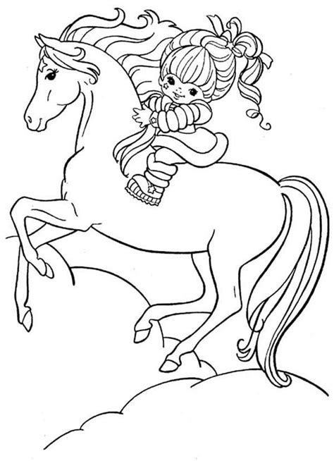 Rainbow brite coloring pages to download and print for free