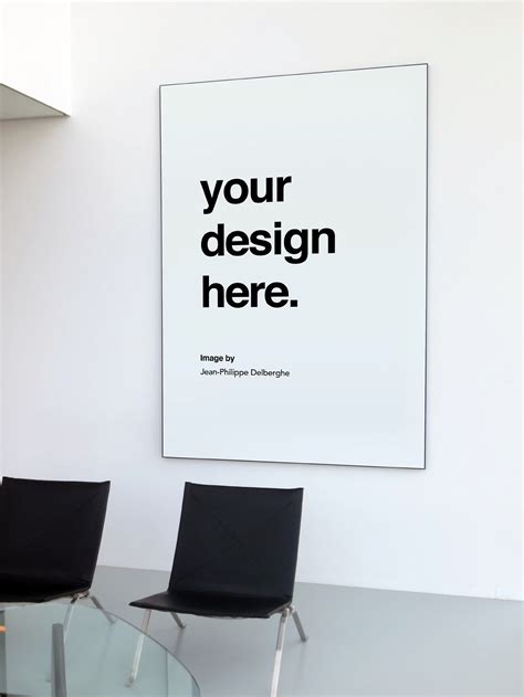 Free Poster Mockup PSD :: Behance