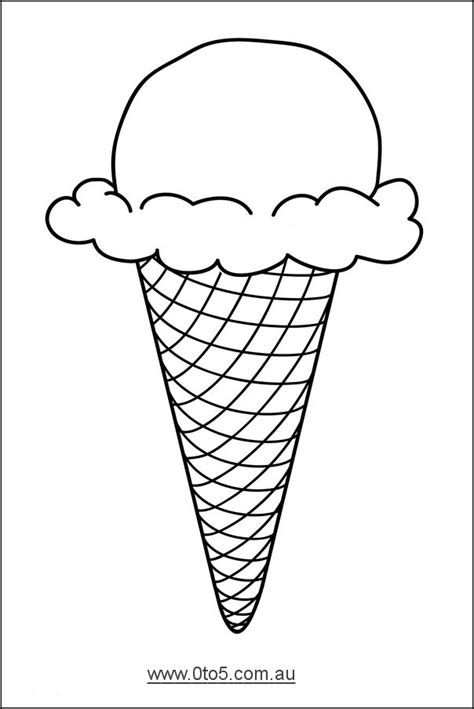 ice-cream-cone-template-free-760.gif (604×904) | Cone template, Ice ...