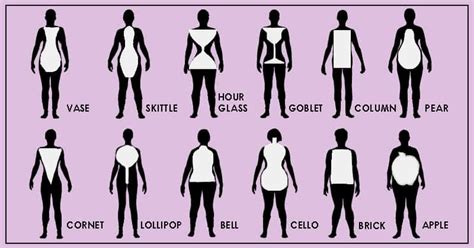 Body Shape Calculator, Body Shape Guide, Face Shapes, Body Shapes ...