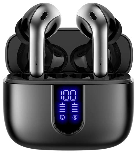 Buy TAGRY Bluetooth Headphones True Wireless Earbuds 60H Playback LED ...