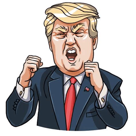 Donald Trump Stickers Pack by Oleg Sul