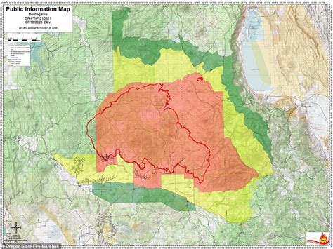 Oregon Wildfire Risk Map 2024 - Starr Adelheid