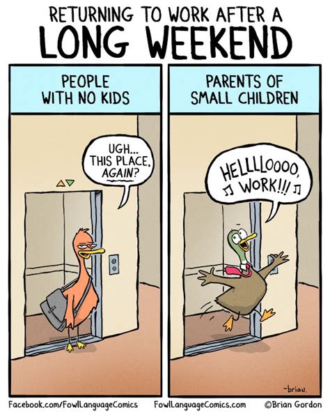 Cartoon Of The Day: Long Weekend - Common Sense Evaluation