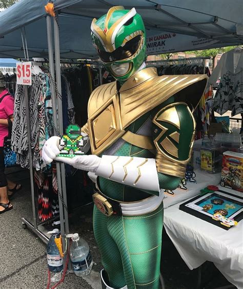 Green Ranger Cosplay Green Power Ranger, New Power Rangers, Jason David ...