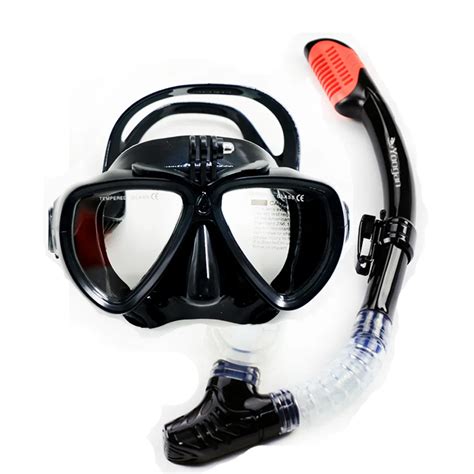 Professional scuba diving set newest Gopro camera diving mask with dry ...