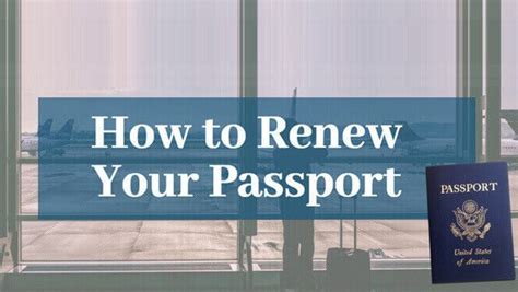 How to Renew Your Passport